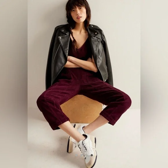 Free People We The Free High Roller corduroy jumpsuit - Picture 4 of 9